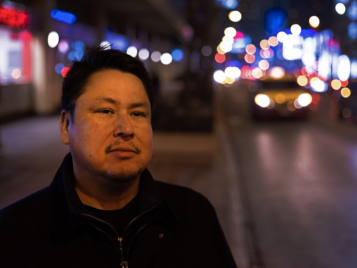 Portait of Derek Sands, Coordinator Saagajiwe